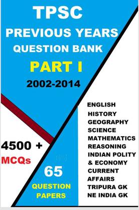 TPSC PREVIOUS YEARS QUESTION BANK