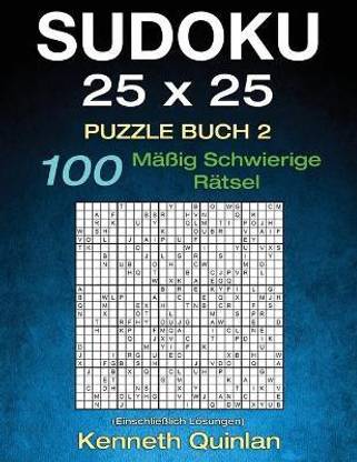 Sudoku 25 x 25 Puzzle Buch 2