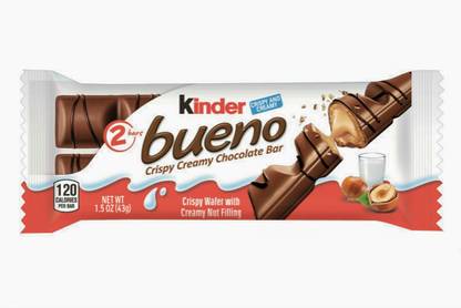 Kinder Bueno Chocolate Bars (Pack of 5) Bars