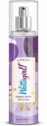 LAYER'R French Peony 1pc 135ml Body Spray  -  For Women