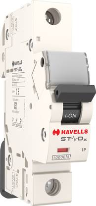 HAVELLS 20A MCB Single Pole C Curve - DHMZCSPF020 - MCB