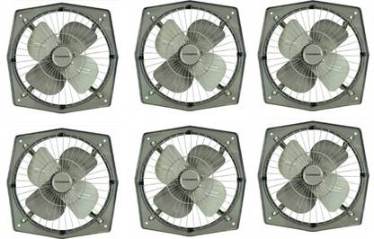 Crompton Trans Air 6" pack of 6 with 1 Year Warranty 150 mm Exhaust Fan