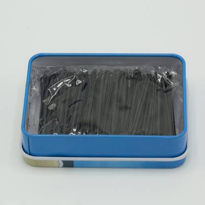 BlingOn Black Metal Bobby Pins For Hair Hair Pins For Women Bun Hair Pins Stylish For Girls Hair Pins For Hair Styling (U Hair Pin) Pack Of 150 Pcs Hair Pin