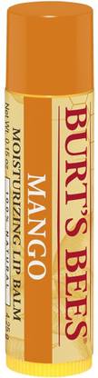 Burt's Bees Mango Moisturizing Lip Balms 2 Tubes 4.25 g Each Mango
