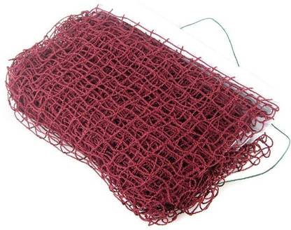 Bixxon Happy Life Badminton Net ( Pack of 1 Red ) Nylon Silk Quality Badminton Net