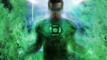 Green Lantern Movie Poster A4, (300GSM) Paper Print