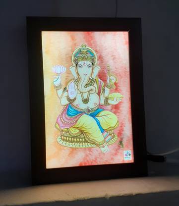 KRISHNA ganesh ji Religious Frame