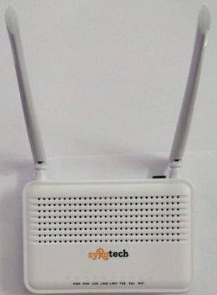 Syrotech SY 1110WDONT Wireless Router 2.4 GHz 300 Mbps Wifi Speed Single Band External Antenna Ethernet (Cable Broadband)