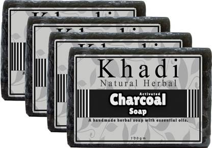 khadi natural herbal Activated Charcoal Soap