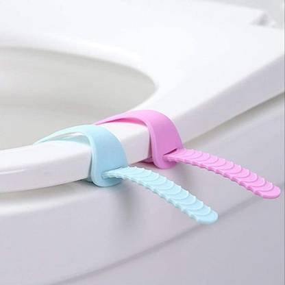 Newvent Toilet Seat Lifting Handle, Foldable Toilet Cover Seat Lid Handle (Pack Of 2) Custom Fit Toilet Seat Lid Lock