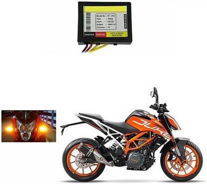 Bikeerz Side Flasher Indicator Light for Yamaha, Universal For Bike R15, Karizma, SZ-S