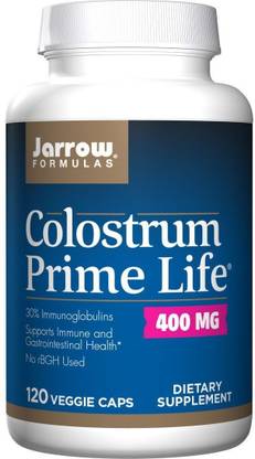 Jarrow Formulas Colostrum Prime Life 500 mg 120 Capsules