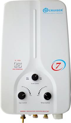 CRUISER C.S.O. LPG GAS GEYSER 7 L Gas Water Geyser