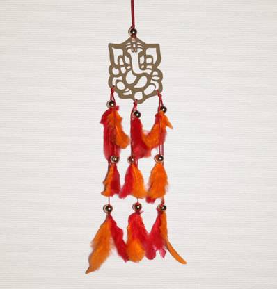 FASTDAP GANESH Ji Dream Catcher For Car & Door Hanging Feather Dream Catcher