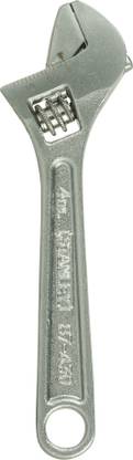 STANLEY 1-87-430-1 Stanley 1-87-430 Adjustable Wrench, 100mm-4 Single Sided Open End Wrench