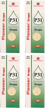 PIONEER HOMOEO HTP31 Pack of 4 LIVER DISORDER