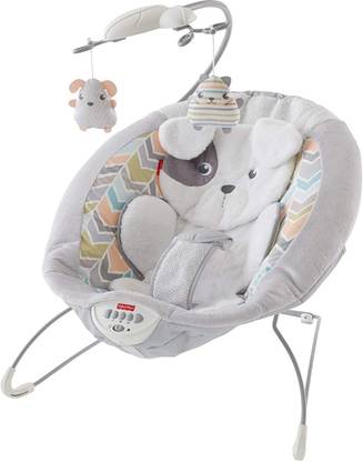 FISHER-PRICE Deluxe Bouncer: Sweet Dreams Snugapuppy Bouncer