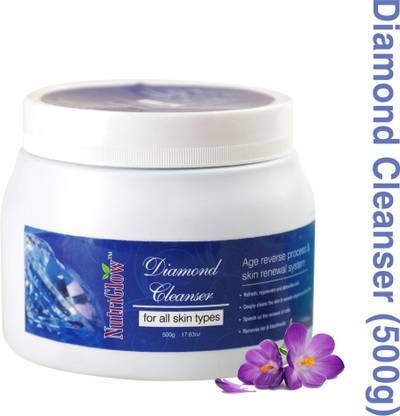 NutriGlow Diamond Cleanser/ Skin Renewal System / For All Skin Type Face Wash