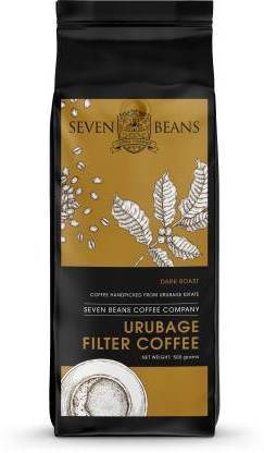 Seven Beans Coffee Company Urubage DARK Roast (80:20) Filter Coffee