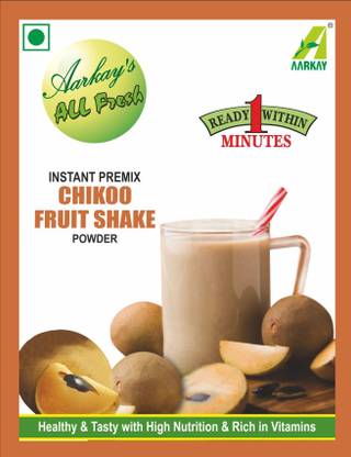 AARKAY Chikoo Fruit Shake (Pack of 1, 100g)
