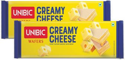 UNIBIC Wafers Creamy Cheese Cookies Biscuit