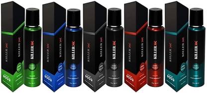 KILLER storm, marine, wave, ocean, cyclone Deodorant Spray – For Men (150 ml, Pack of 5) Body Spray – For Men & Women  (150 ml, Pack of 5) at Rs. 449