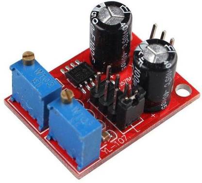 Ihc NE555 Pulse Frequency Duty Cycle Adjustable Module Square Wave Signal Generator by Indian hobby center Electronic Components Electronic Hobby Kit