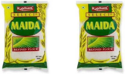 Rajdhani PREMIUM QUALITY MAIDA 500 GRAMS PACK OF 2