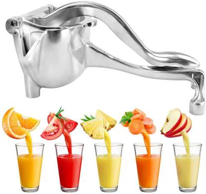 LEBELIEF Aluminium Fruit Juice Squeezer Citrus Press Heavy Duty Hand Press Manual Fruit Juicer Detachable Lime Squeezer Hand Juicer
