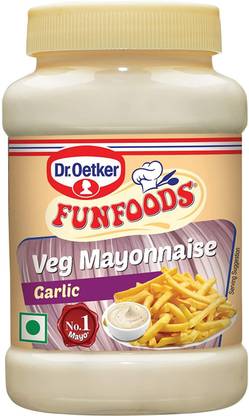 FUNFOODS by Dr. Oetker Veg Mayonnaise Garlic 250 Gram