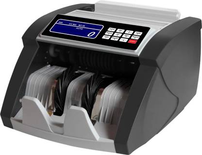 Drop2Kart LCD Bill Counter - Automatic AccuCount, HeavyDuty Motor, Counts All Indian Currency, UV/MG/MT/IR Sensors, ADD/BATCH Modes Note Counting Machine
