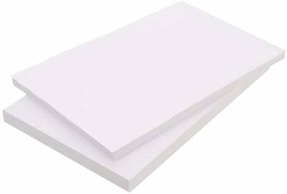Style Freak Unruled White Project Sheets(100 Sheets) Unruled Both Side Ruled A4 120 gsm A4 paper
