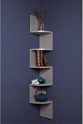 THE PINEWOOD ENTERPRISES Wooden, MDF (Medium Density Fiber) Wall Shelf