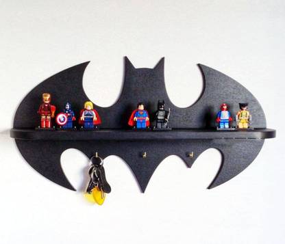 Craft 360 Wooden shelf "Batman" superhero DC for wall Wooden Wall Shelf