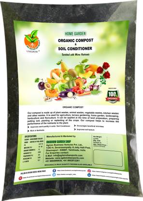 UNIGROW Organic Compost - Soil Conditioner Manure, Fertilizer, Potting Mixture