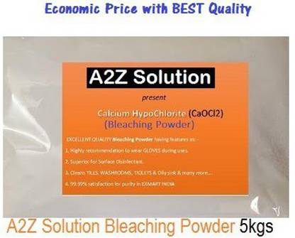 A2Z Solution Hypochlorite Bleaching Powder for Disinfectant, Sanitizing Powder Regular Powder Toilet Cleaner