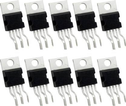 CLASSIC GOLD PACK OF 10 Tda2030A Tda2030 To-220 18W Hi-Fi Amplifier 35W Low Power Driver IC St Electronic Components Electronic Hobby Kit