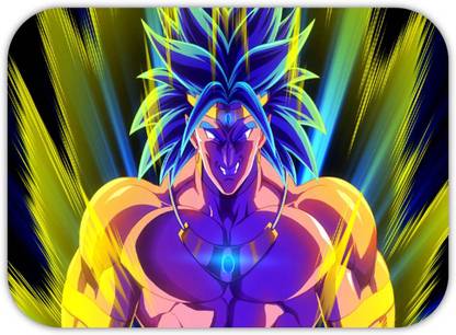 Monk Matters Goku Dragon Ball Z Design Rubber Base Gaming & Laptop (MPAD00530) Non Slip Base Mousepad