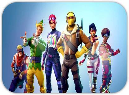 Monk Matters Fortnite Design Rubber Base Gaming & Laptop (MPAD00541) Non Slip Base Mousepad