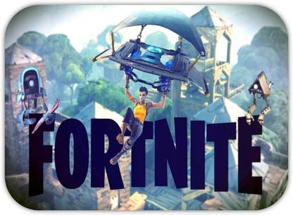 Monk Matters Fortnite Design Rubber Base Gaming & Laptop (MPAD00540) Non Slip Base Mousepad