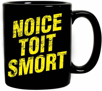 craft maniacs BROOKLYN NINE NINE NOICE TOIT SMART 350 ML MUG | OFFICIALLY LICENSED BROOKLYN NINE NINE MERCH Ceramic Coffee Mug