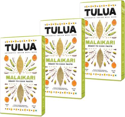 TULUA Ready to cook paste Malaikari| Multipurpose ready mix Vegan Paste | Serves 4-6 Person| Regional specialty Kolkata / Bengal