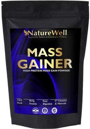 Naturewell Real Mass Gainer Weight Gainers/Mass Gainers (Chocolate) MW731 Premium Weight Gainers/Mass Gainers