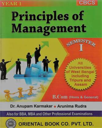 Principles Of Management 1st Semester