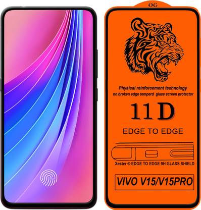 Xester Edge To Edge Tempered Glass for Vivo V15 Pro