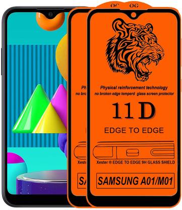 Rofix star Edge To Edge Tempered Glass for Samsung Galaxy M01