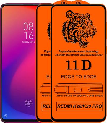 Xester Edge To Edge Tempered Glass for Mi K20