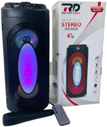 RD WIRELESS STEREO SPEAKER WITH USB AND TF PORT 10 W Bluetooth Tower Speaker