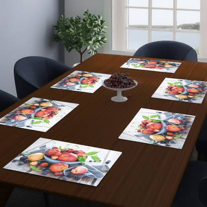 Flipkart SmartBuy Rectangular Pack of 6 Table Placemat