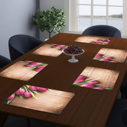 Flipkart SmartBuy Rectangular Pack of 6 Table Placemat